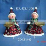 Ceramic Christmas Tree Ornaments Ceramic Christmas Gift (hot Sell) Custom Silver Ceramic Decorative Balls Christmas Tree Orna thumbnail-2