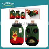 Fashion Design Christmas Reindeer Pattern Polyester Winter Knit Sweater for Dog thumbnail-1