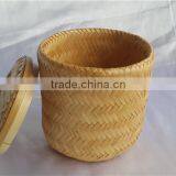 New Bamboo Weave Casket With Lid M in Funeral Product thumbnail-3