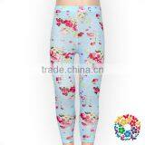 Six Styles Children Girls Floral Pants Cheap Price Icing Baby Leggings In Stock thumbnail-3