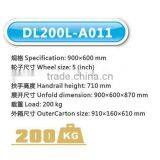 Professional Plastic Supermarket Trolley With Mute Wheels thumbnail-2