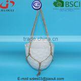 Hop Products Hanging Planter Basket, Ceramic Flower Pots thumbnail-1