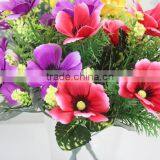 High Quality Artificial Flower Bouquet Decorative Flower Bouquet Landscaping Flowers for Wholesale thumbnail-2