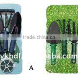 3pcs Garden Hand Trowel Fork Transplanter Hassock Pruner Pruning Shear Scissors Tool Set thumbnail-1