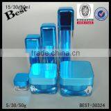 15ml 30ml 50ml Blue Plastic Bottle Acrylic Colour Paint Luxury Plastic Bottle Acrylic Colour Paint With Pump thumbnail-6