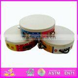 Hot Sale High Quality Drum Kit, Wooden Musical Instruments Drum Kit, Fashion Style Musical Drum Kit WJ278437 thumbnail-1