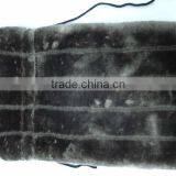 Rectangle Purple Fabric With White Embroidery Word Rubber Hot Water Bottle Cover thumbnail-5