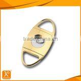 Professional stainless steel cuts up tp a 58 ring gauge gold-plating cigar cutter