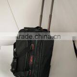 Ployester Nylon Leather Boston Bag With Wheel thumbnail-1