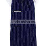 Hot Sell Stripe Pattern Polyester Kitchen Apron thumbnail-1