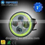 7inch Round Low and High Beam LED Headlight With DRL for Landrover thumbnail-5