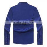 Raidyboer Men's Solid Color Long Sleeve t Shirt 100%cotton With Placket Raidy Boer thumbnail-3