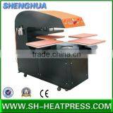 Automatic four stations high efficient tshirt sports wear underwear automatic heat press machine