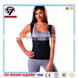 customer logo printing Hot sweat neoprene shapewear body shaper slimming sauna vest for women