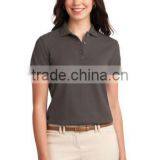 2016 Latest High Quality Solid Slim Multiple Colour Woman's Polo T-Shirt thumbnail-5