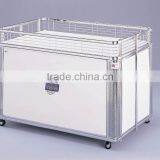 White Shopping Cart Trolley Supermarket Rack Promotion Product