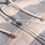 2017 Oem Service Factory Stock Price Wool Plaids Men Coat thumbnail-5