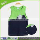 95% Cotton ,5% Spandex Children Gym Wear Fitness Tank Top thumbnail-1
