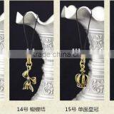 Fashion Promotional Metal Mobile Phone Key Chain for Girls thumbnail-1