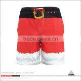 Santa's Shorts Make Your Own Design Mens Fake Fly Printing Board Shorts thumbnail-2