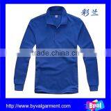 OEM Plain Polo Shirt for Man Long Sleeve Polo Shirt Low Price Polo Shirt thumbnail-3