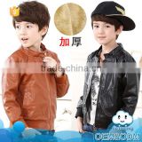 Fancy children clothing china supplier wholesale price wool baby boy clothing kids fur warm winter coat of 2-7 years