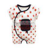 SR-278G 2017 Soft Cotton Star Pattern Baby Romper One Piece Jumpsuit Best Selling Infant Romper