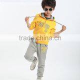 Fashion Wholesale Sports Zip-up Child Boy Clothes Set thumbnail-2