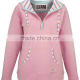 China Clothing Zip-up Hoodies Latest Sweatshirts for Women thumbnail-1