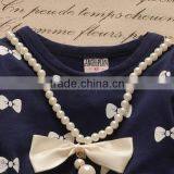 Girls Autumn Suit New Children Long Sleeved Pure Cotton Yarn Skirt Two Pieces Set thumbnail-2