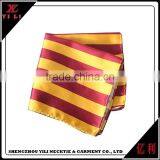 Fashion Design Silk Striped Jacquard Cheap Handkerchief for Men thumbnail-3