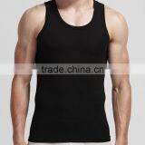 Breathable high quality OEM 100% cotton slim fit mens tank top For Wholesale