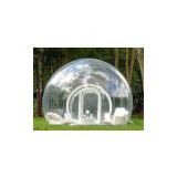 Inflatable bubble tree tent
