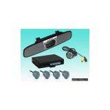 New Product!!! Video Parking Sensor With Rearview Car Camera . Super Thin Mirror, Rear View Car Camera ,parking Sensor thumbnail-1