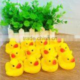 Wholesale Funny Floating PVC Rubber Yellow Duck Toys Bath Toy For Kids thumbnail-2