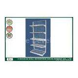 Light Duty Wire Mesh Metal Single sided Supermarket Shelf Rack Display Equipment