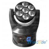 7×10W Unlimited Rotation LED Moving Head Light