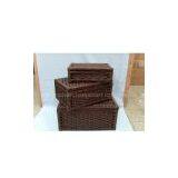Elegant Exquisite Manual Woven Home Storage Box&case