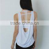 Women's Sexyc Backless Vest Summer Sports Tank Top Casual Blouse thumbnail-2