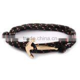 Cuff Cool Men Nylon Rope Anchor Bracelet thumbnail-3