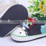 Spring 3 Colors Slip-on Printed Frog Baby Walking Shoes thumbnail-2