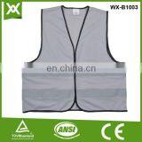 Factory Polyester Fabric Mesh /solid Knit Tape Black hi Vis Vest thumbnail-5
