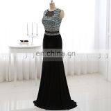 Gorgeous Mermaid Sexy Open Back Crystal Evening Gowns Evening Dresses LX303 thumbnail-2