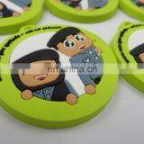 Round Customized High Quality Soft Pvc Key Chain With Printing Logo thumbnail-5