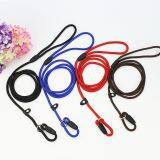 colorful round rope pet chest back traction rope Colorful flat rope chest strap A5