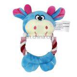 Hot Sale Fashion Colorful Pet Toy Wholesale Squeak Animals Shape Dog Plush Toys thumbnail-5