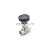 Sunthai 1/2" Bsp Needle Valve Sanitary PN64 SS304 Mini Hydraulic NPT Needle Valve thumbnail-2