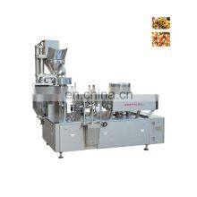 Rotary Automatic Sauces Vegetables Vacuum Packing Machine For Preserved Pickle