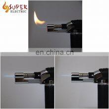Refillable Adjustable Kitchen Flame Lighter Butane Culinary Torch With Safety Lock for Bake,BBQ(Butane Not Included) thumbnail-4