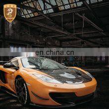 HOT Selling Car Hood Scoop Bonnet For Mcla MP4 650S P1 100% Carbon Engine Hood thumbnail-1
